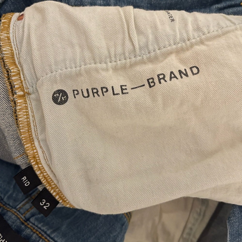 Purple Brand Two-Tone Faded Effect Jeans‎ - Picture 12 of 14